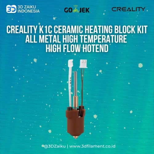 Creality K1C Ceramic Heating Block Kit All Metal High Temperature High Flow Hotend